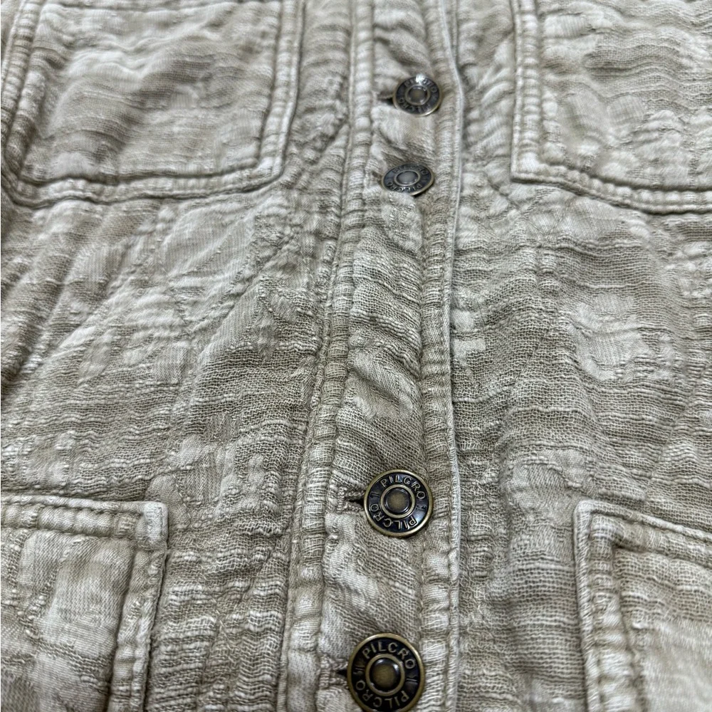 Pilcro Anthropologie | The Fielder Quilted Shirt Jacket